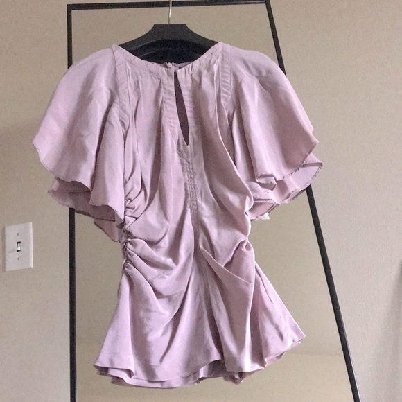 BeBe Lavender Blouse - Picture 1 of 7